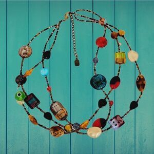 You & I ADJUSTABLE MULTI-STRAND NECKLACE